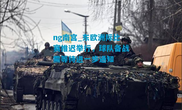 ng南宫_东欧洲际比赛推迟举行，球队备战需等待进一步通知